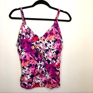Liz Claiborne colorful tanking top